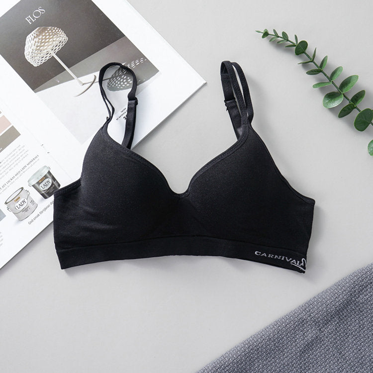 Hot sale women's underwear deep v push up bra removable padded thin cup underwire double adjustable straps seamless bra