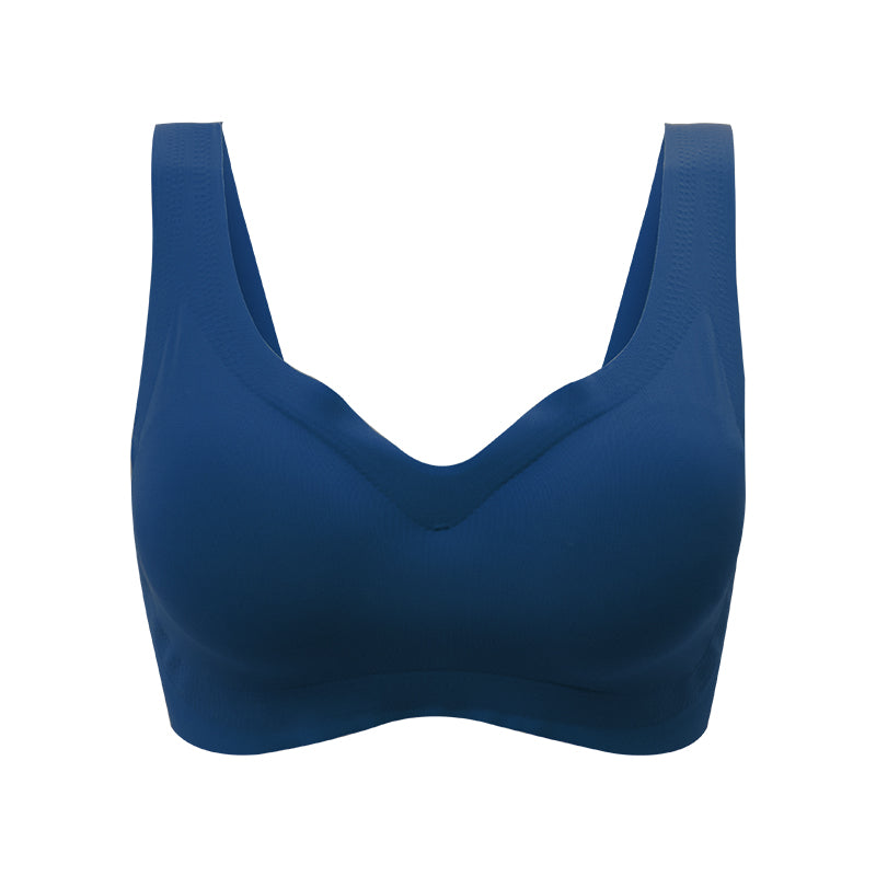 Women One Piece Wireless Sports Yoga Bralette Laser Cut Push Up Seamless Bra High Quality Sleep Bras