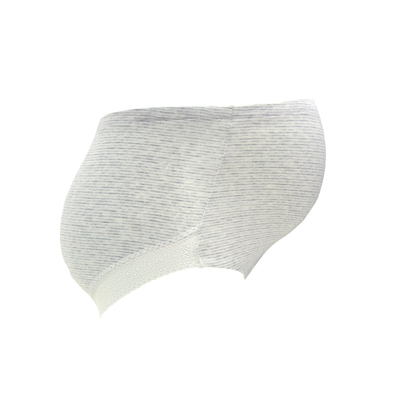 High quality cotton striped pregnant women's briefs high waist lace adjustable belly support maternity panties