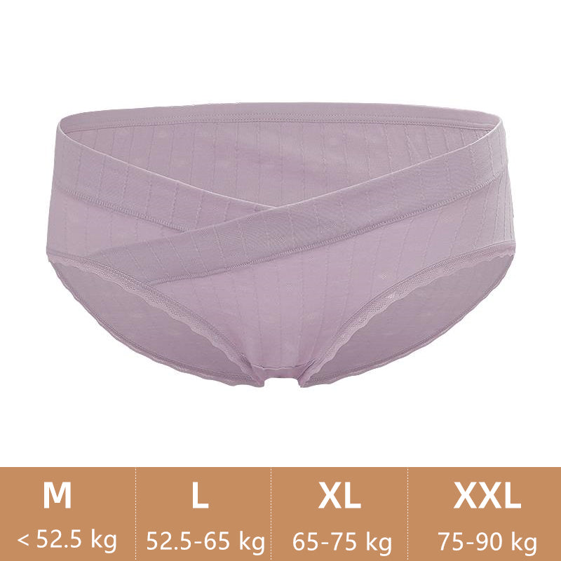 High Quality Postpartum Underpants Women Breathable Under Bump Maternity Underwear Cotton Bikini Pregnancy Panties