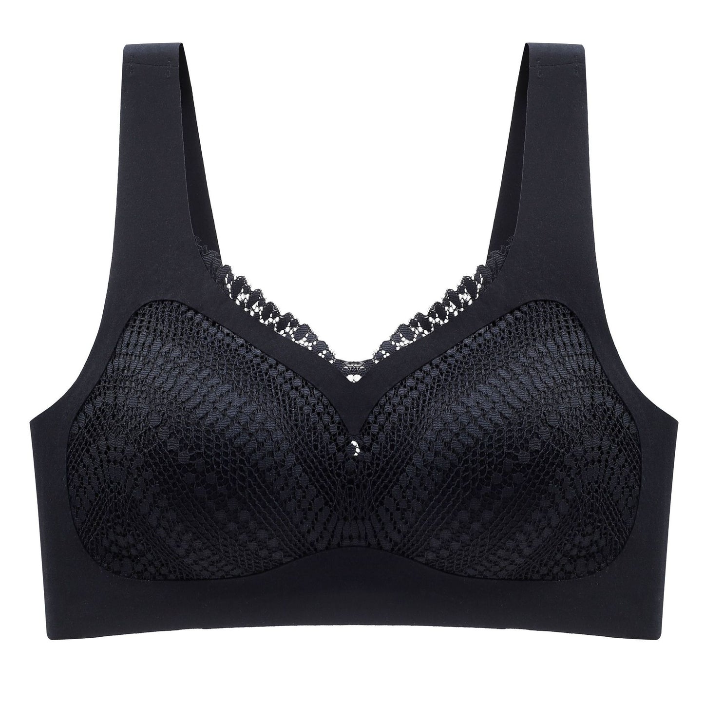New Vest-style Seamless One-piece Underwear Women's Comfortable Breathable Wireless Push Up Bras