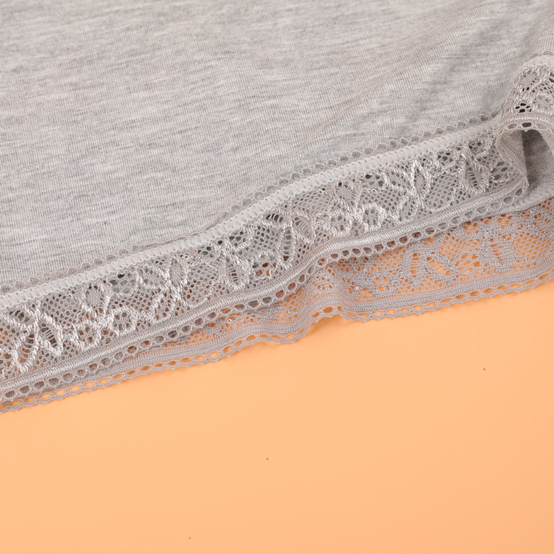New Fashion Women's Pregnancy Underwear Low Waist Safety Boyshort Lace Under Bump Belly Maternity Panties