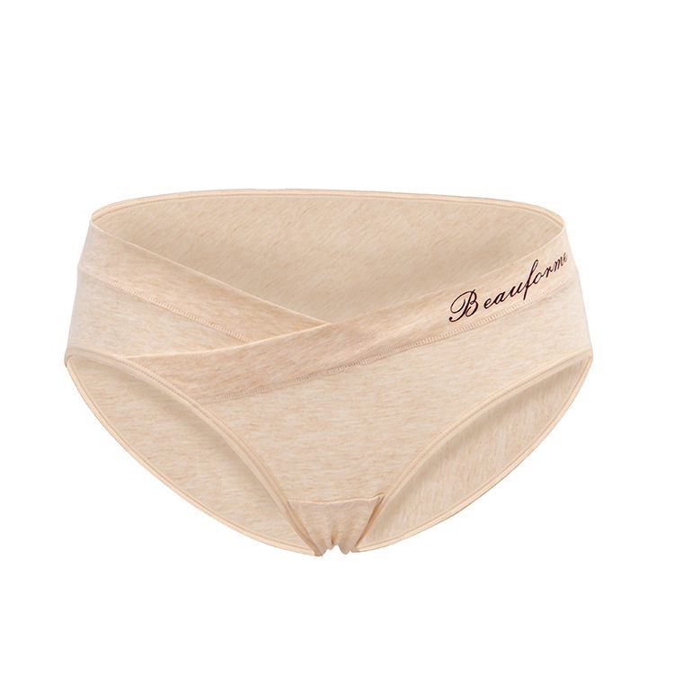 Pregnant Women's Underwear Low Waist Under The Bump Briefs Fits Nicely Cute Cartoon Maternity Panties