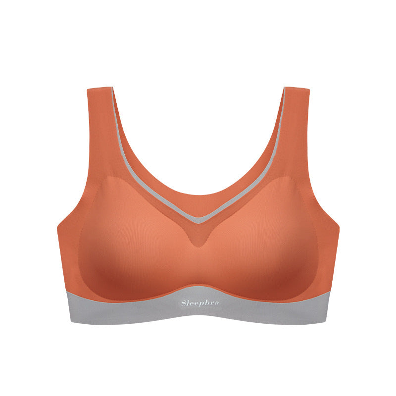 Hot Sale Sports Bra High-quality One-piece Structure Comfortable Women Bra Wire Free