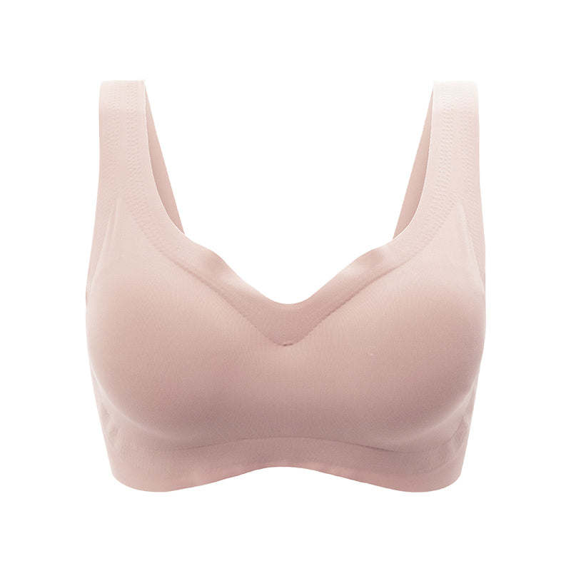Women One Piece Wireless Sports Yoga Bralette Laser Cut Push Up Seamless Bra High Quality Sleep Bras