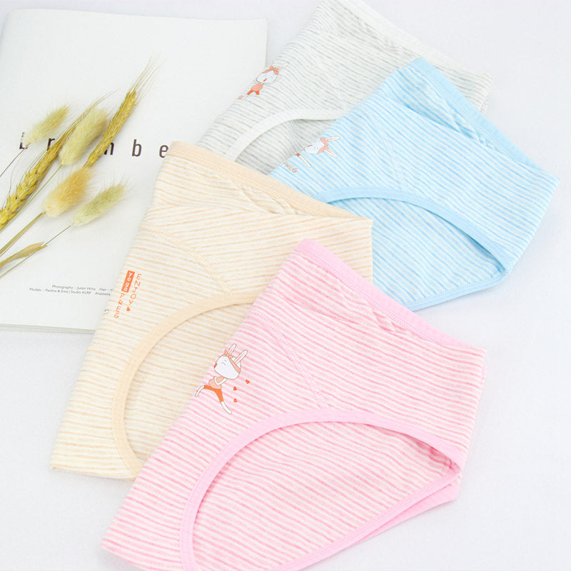 Low waist cotton comfortable underwear cute cartoon pregnancy briefs motherhood panties