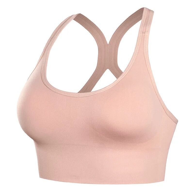 Wholesale High Quality Nylon Spandex Fitness Yoga Bra Tops Gym Workout Sports Bra For Women