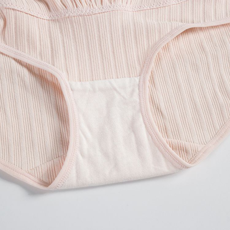 Breathable adjustable high waist pregnancy panties cotton ribbed pregnant briefs over the bump plus size maternity panties