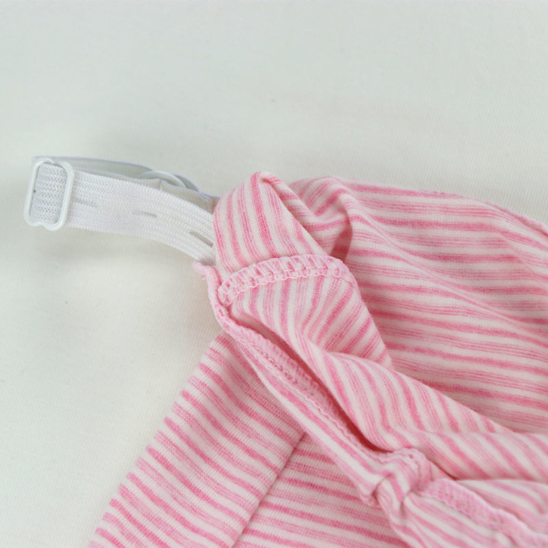 High quality cotton striped pregnant women's briefs high waist lace adjustable belly support maternity panties