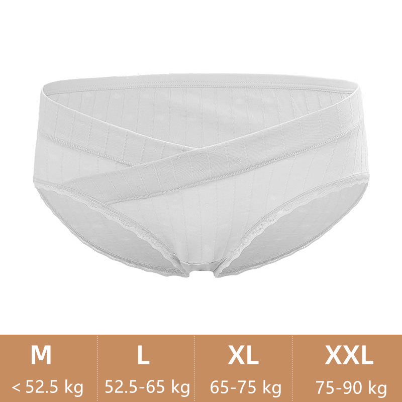 High Quality Postpartum Underpants Women Breathable Under Bump Maternity Underwear Cotton Bikini Pregnancy Panties