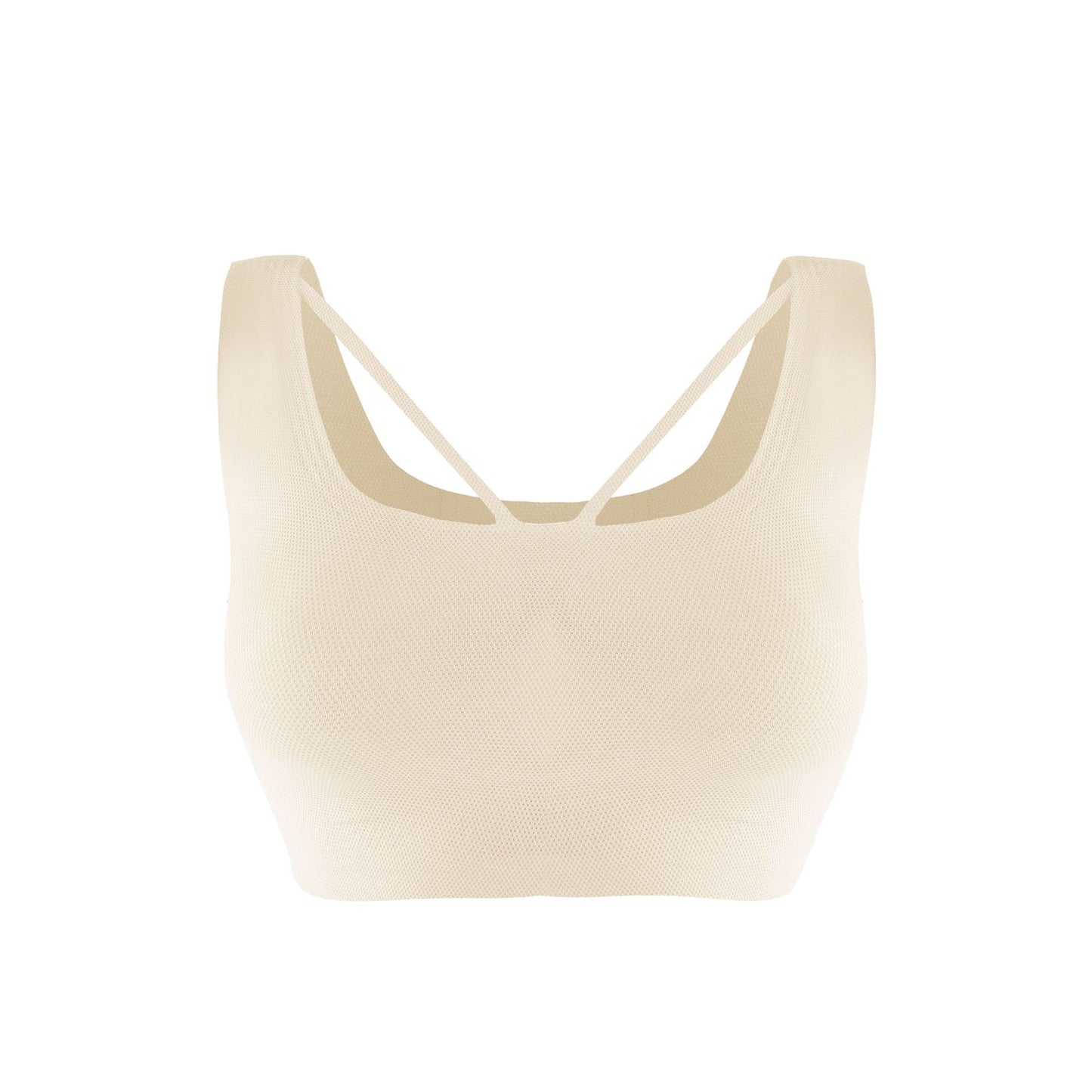 New Arrivals Women's Comfortable Laser Cutting Bra Wireless Yoga Sleep Removable Pad Bra Ladies Summer Breathable Intimates