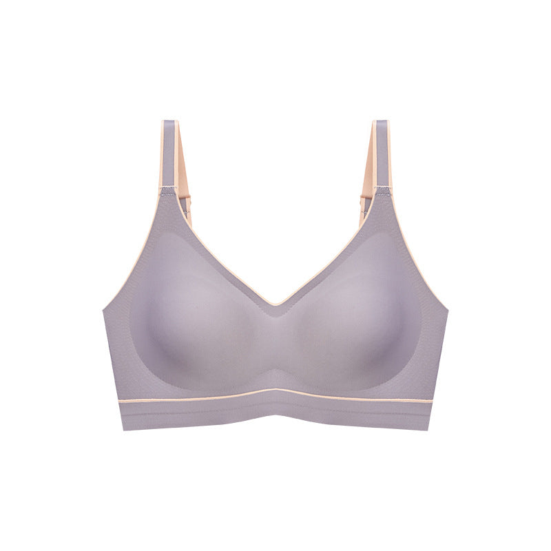 One Piece Wireless Push Up Sexy Young Girls Seamless Ladies Camisole Latex Bra for Women Brassiere