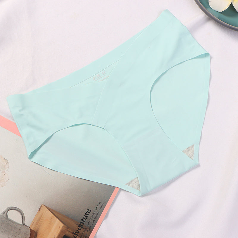 Comfortable Low Waist Front Criss Cross Maternity Seamless Panties Postpartum Mother Underwear Pregnancy Under Bump Panties