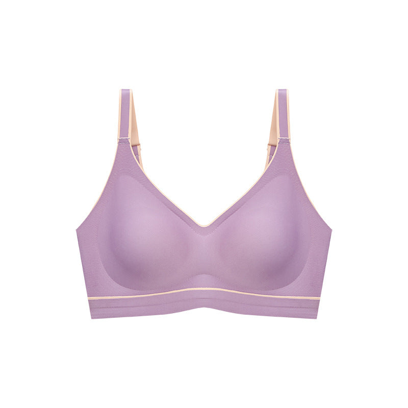 One Piece Wireless Push Up Sexy Young Girls Seamless Ladies Camisole Latex Bra for Women Brassiere