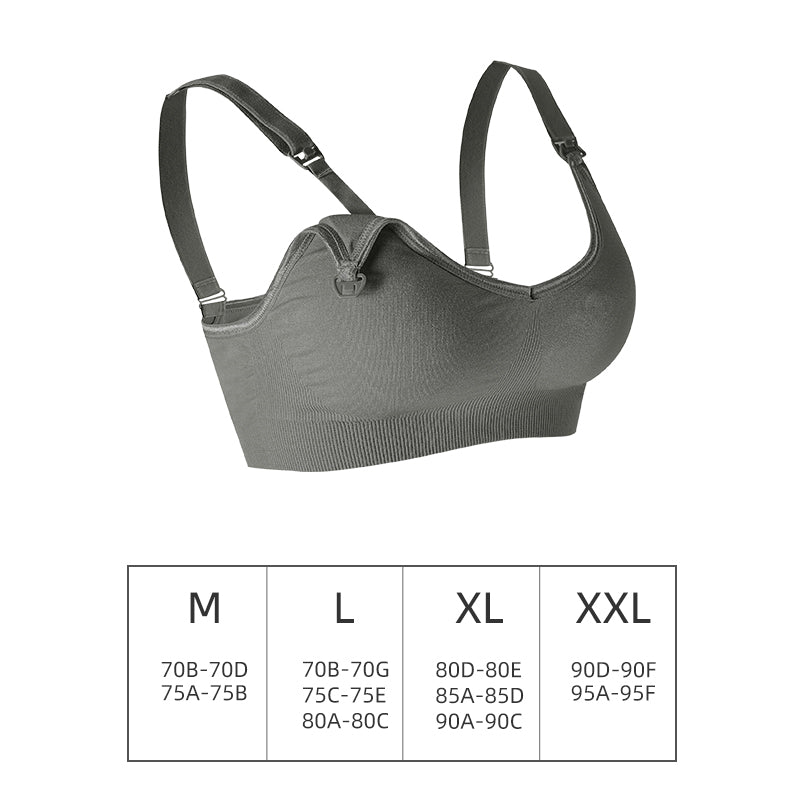 Women Breastfeeding Underwear Removable padded Breathable Feeding Bras Seamless Maternity Nursing Bra