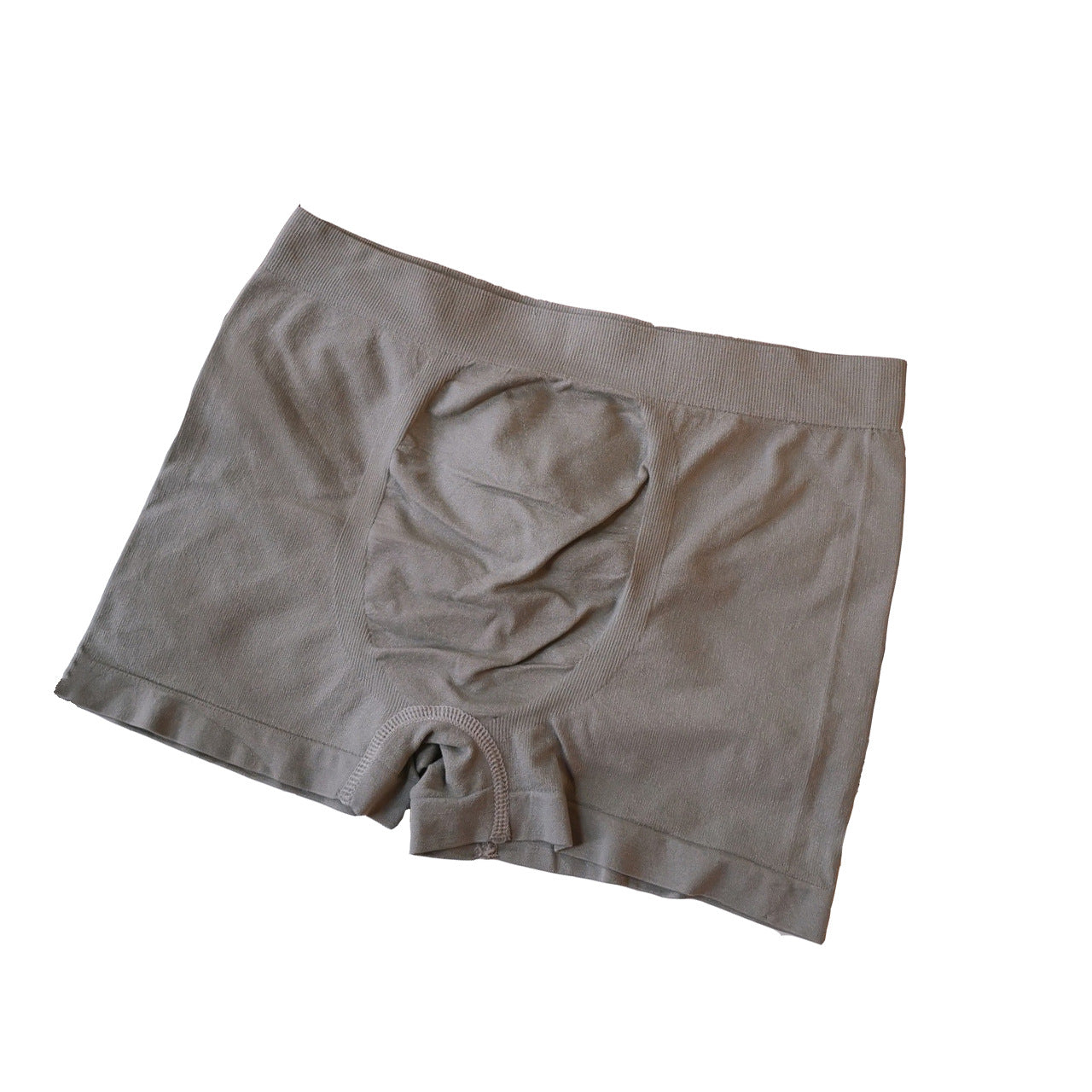 Men's Seamless Panties Mid-waist Comfortable Boxer Shorts Cool Breathable Thin Briefs Boxers Solid Color