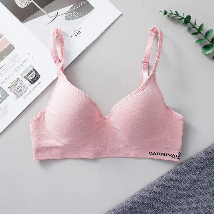 Hot sale women's underwear deep v push up bra removable padded thin cup underwire double adjustable straps seamless bra