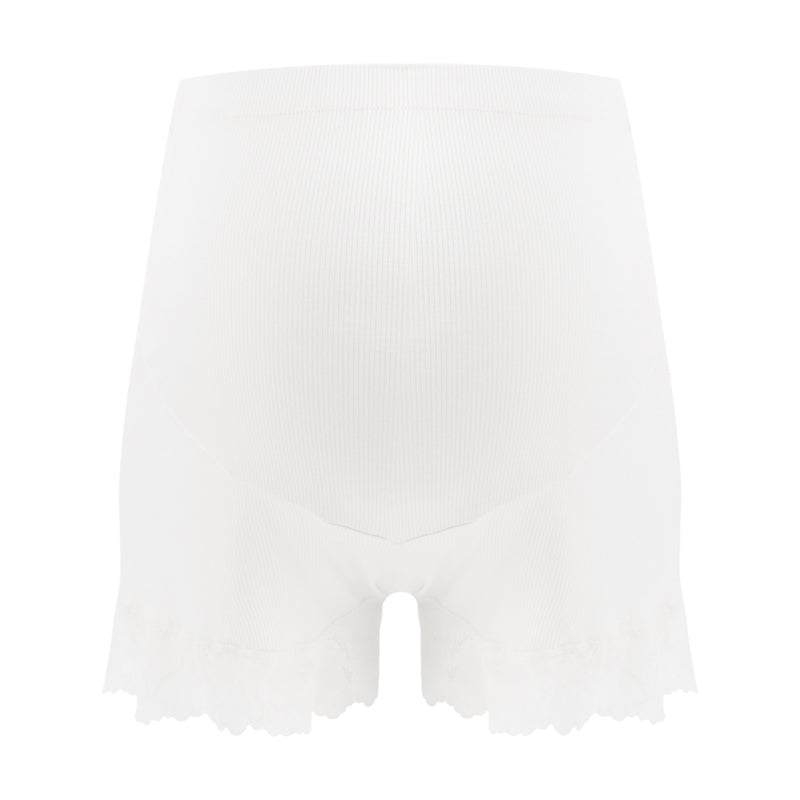High Waist Maternity Boyshorts Panty Large Size Lace Safety Underpants Adjustable Maternity Panties For Pregnant Women