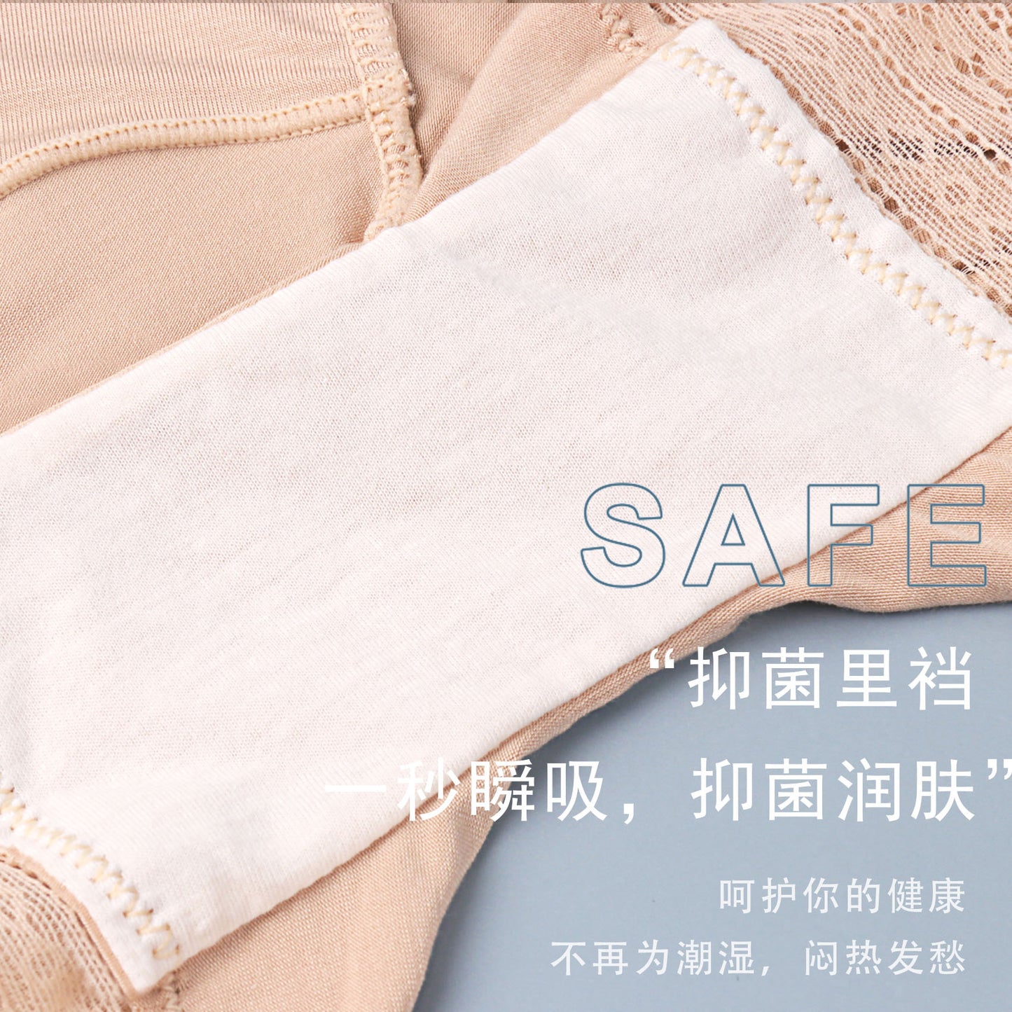 New Design Women's Pregnancy Underwear Low Waist Safety Boyshort Cotton Lace Under Bump Belly Maternity Panties