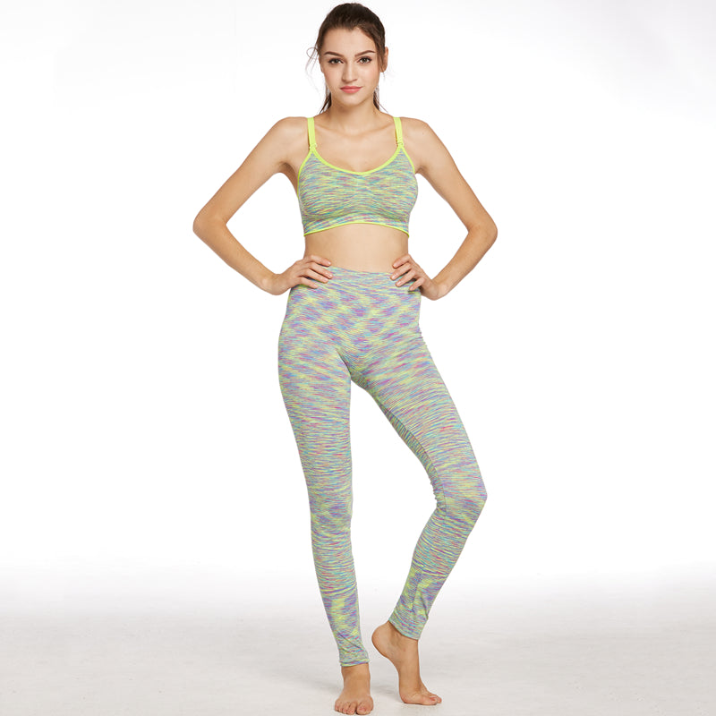 Body Support camo High Impact Sports Bra High Waisted Leggings Women Workout Activewear Bulk Custom Print leggings Sets