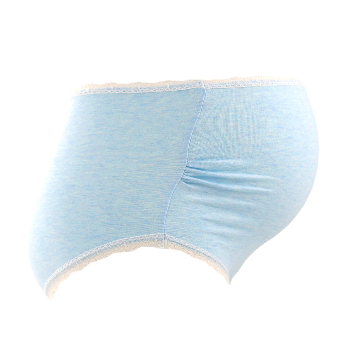 Plus Size High Waist Pregnancy Panties Cotton Lace Pregnant Briefs Over the Bump Breathable Maternity Panties For Women