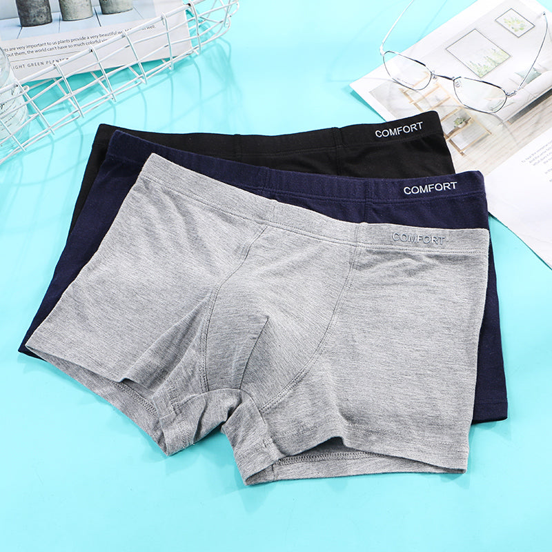 Men's Underwear Lightweight Breathable Boyshort High Elastic Briefs Male Comfortable Seamless Underpants