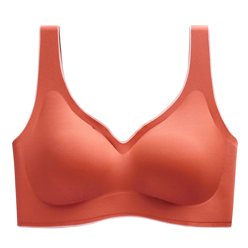 Hot Selling Sports Bra Women's Wire-Free Push Up Laser Cut Bralette Comfortable Vest Style Underwear