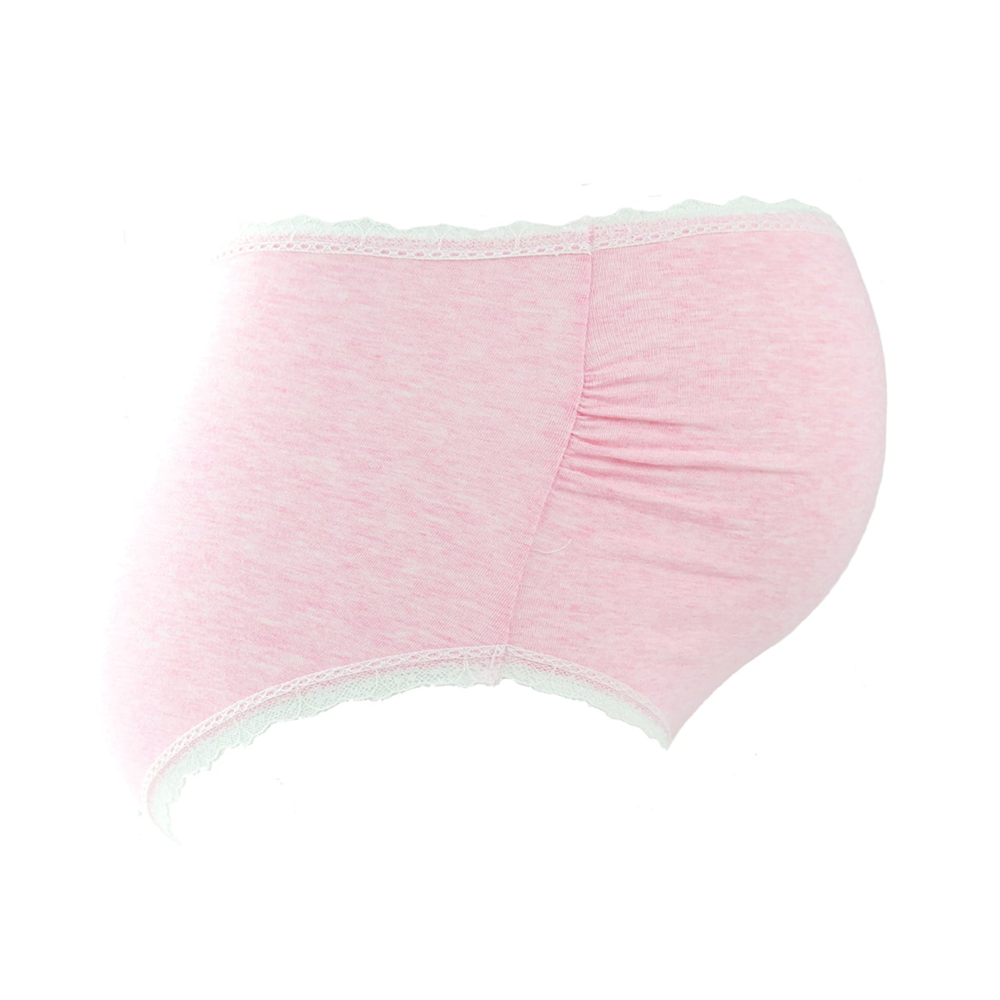 Plus Size High Waist Pregnancy Panties Cotton Lace Pregnant Briefs Over the Bump Breathable Maternity Panties For Women