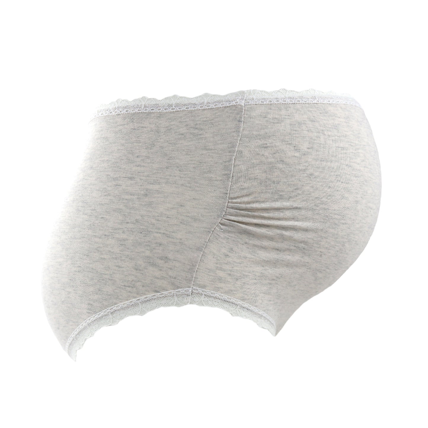 Plus Size High Waist Pregnancy Panties Cotton Lace Pregnant Briefs Over the Bump Breathable Maternity Panties For Women