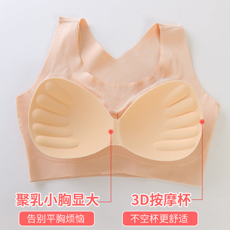 Breathable Bra Posture Corrector Bralette Front Closure Adjustable Bras Laser Cutting Push Up Sports Vest Brassiere Cross Back