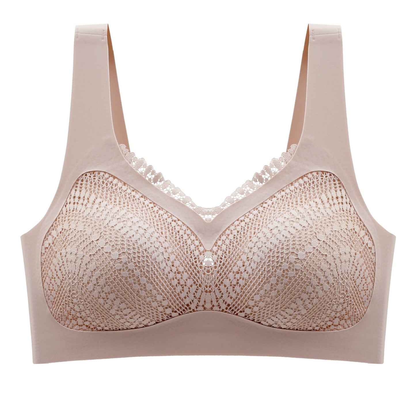 New Vest-style Seamless One-piece Underwear Women's Comfortable Breathable Wireless Push Up Bras