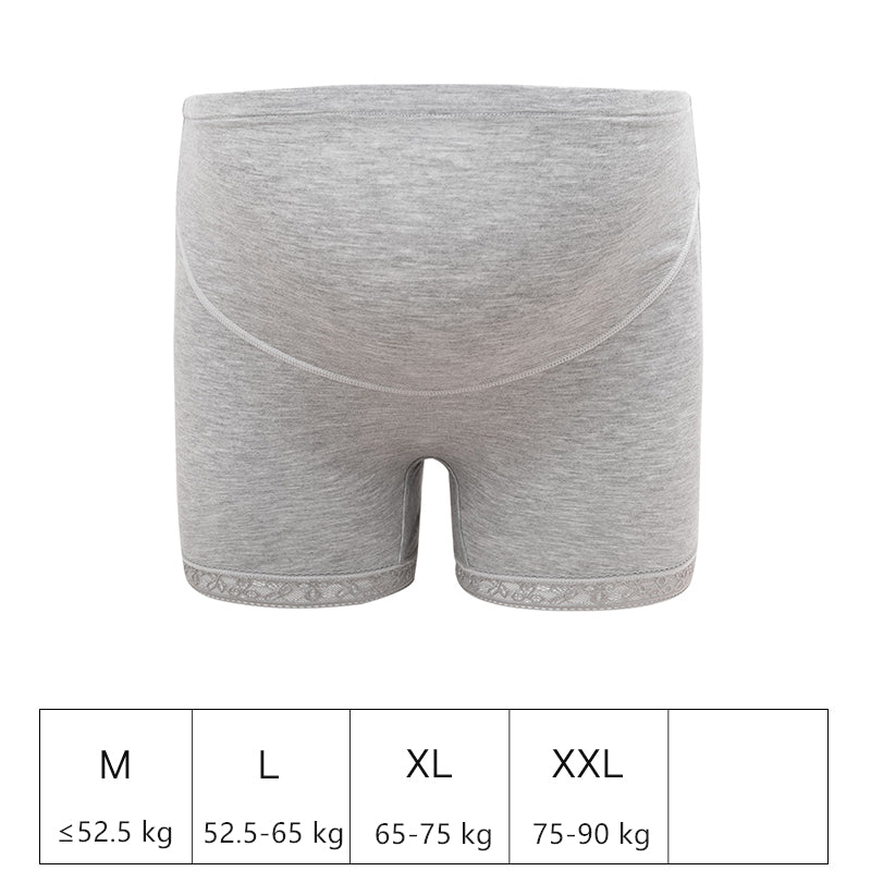 New Fashion Women's Pregnancy Underwear Low Waist Safety Boyshort Lace Under Bump Belly Maternity Panties