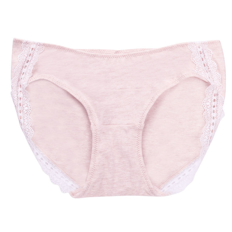 Soft Cotton Maternity Panties Low Waist Lace Briefs Pregnant Women's Belly Lift Panty Pregnancy Underpants Wholesale