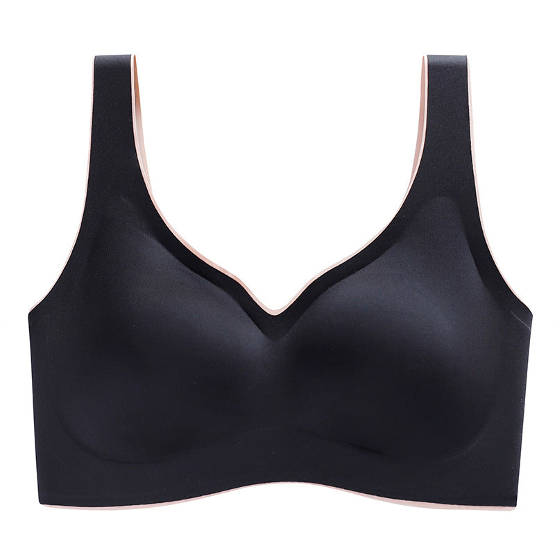 Hot Selling Sports Bra Women's Wire-Free Push Up Laser Cut Bralette Comfortable Vest Style Underwear