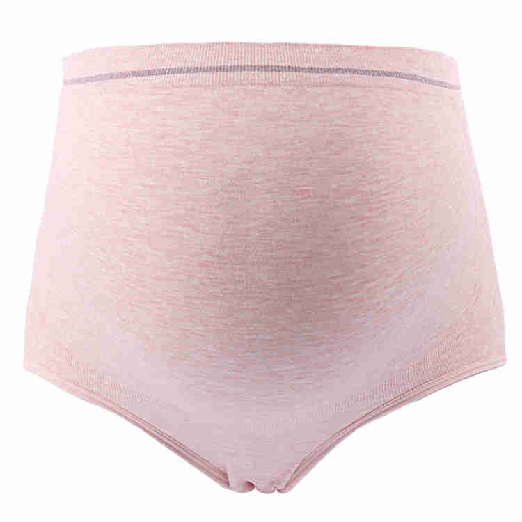 Seamless stretch maternity underwear panties high waist large size pregnant women's briefs breathable cotton pregnancy panties