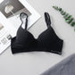 Hot sale women's underwear deep v push up bra removable padded thin cup underwire double adjustable straps seamless bra