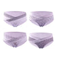 Wholesale 4 Pieces Women Cotton Low Waist Front Criss-Cross Pregnancy Panties Under Bump Maternity Underpants Postpartum Briefs
