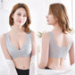 Japanese Style New Ice Silk Laser Cutting Bras Floral Lace Sexy Wireless Underwear Sports Vest Bra for Women