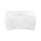 Customize Strapless Bandeau Underwear Short Female Lingerie Sexy Hollow Out Female Tube Top Bra