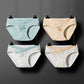 Wholesale 4 Pieces Women Cotton Low Waist Front Criss-Cross Pregnancy Panties Under Bump Maternity Underpants Postpartum Briefs