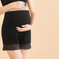 High Waist Maternity Boyshorts Panty Large Size Lace Safety Underpants Adjustable Maternity Panties For Pregnant Women