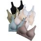New Sexy Seamless Bra Women's Gathering Bra Anti-Sagging Side Breasts Full Cup Wireless Comfortable Brassiere Wrap