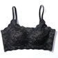 New Arrival Sexy Lace Ice Silk One-Piece Wireless Underwear Comfortable Push Up Sleeping Bra For Women