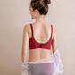 New Hot Latex Bra Adjustable Comfortable Wire-free Lace Underwear Laser Cut Bralette Women
