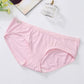 Summer new style modal low waist seamless underwear cotton large size breathable ladies briefs