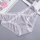 Large Size Maternity Panties Women's Pure Cotton Crotch Low Waist Lace Breathable Pregnancy Postpartum Briefs Underwear