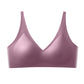 Thailand Latex Padded Bra 2021 New Women High Elastic Push Up Bras One-piece Sleeping Yoga Sports Bralette Underwear