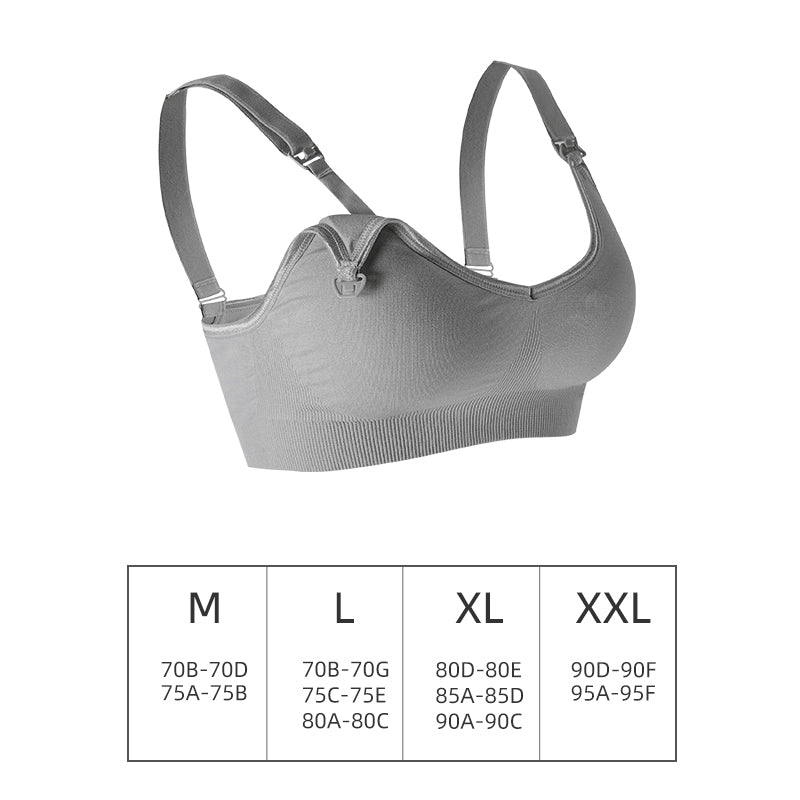 Factory Directly Cheap Wireless Maternity Bra Pregnant Women Seamless Breastfeeding Bras Push Up Breathable Nursing Bra