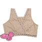 Soft Cotton Pregnant Women's Underwear Criss-Cross Vest Style Bralette Wireless Lace Pregnancy Nursing Bra