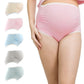 Plus Size High Waist Pregnancy Panties Cotton Lace Pregnant Briefs Over the Bump Breathable Maternity Panties For Women